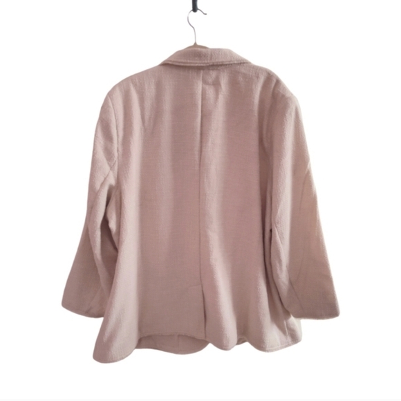 NWT Future Collective X Jenny K. Lopez Tweed Blazer Jacket in Ivory Size 3X ✨ - Picture 11 of 13